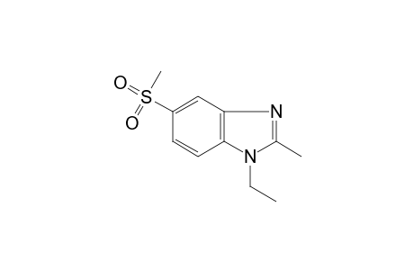 1-Ethyl-2-methyl-5-methylsulfonyl-benzimidazole