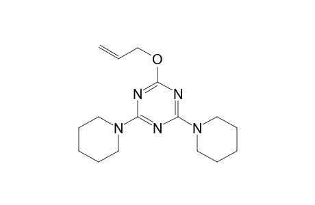 1,3,5-Triazine, 2-allyloxy-4,6-di(1-pyperidyl)-