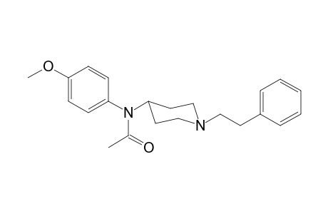 N-(4-Methoxyphenyl)-N-(1-(2-phenylethyl)-4-piperidyl)acetamide