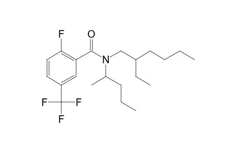 Benzamide, 2-fluoro-5-trifluoromethyl-N-(2-pentyl)-N-(2-ethylhexyl)-