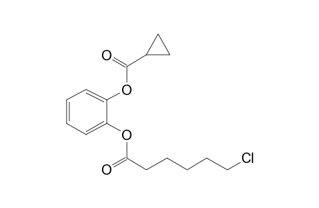 1,2-Benzenediol, o-(6-chlorohexanoyl)-o'-cyclopropanecarbonyl-