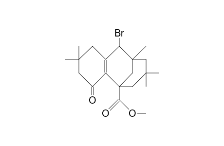 8-BROMO-1-METHOXYCARBONYL-DIISOPHOR-2(7)-EN-3-ONE