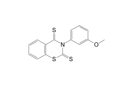 3-(m-METHOXYPHENYL)-2H-1,3-BENZOTHIAZINE-2,4(3H)-DITHIONE