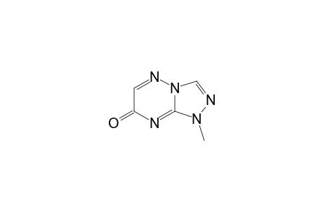 1-METHYL-s-TRIAZOLO[4,3-b]-as-TRIAZIN-7(1H)-ONE