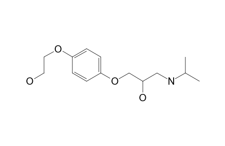 2-Propanol, 1-[4-(2-hydroxyethoxy)phenoxy]-3-[(1-methylethyl)amino]-