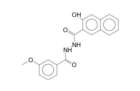 3-Hydroxy-N-(3-methoxybenzamido)naphthamide