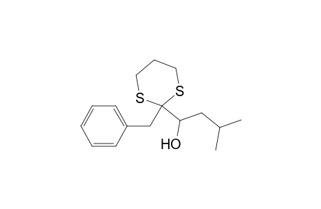1,3-Dithiane-2-methanol, .alpha.-(2-methylpropyl)-2-(phenylmethyl)-