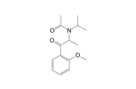 N-iso-Propyl-1-(2-methoxyphenyl)-2-aminopropan-1-one AC