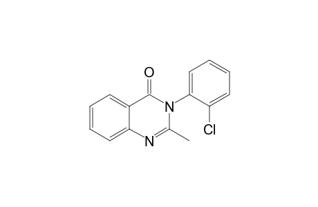 3-(o-CHLOROPHENYL)-2-METHYL-4(3H)-QUINAZOLINONE
