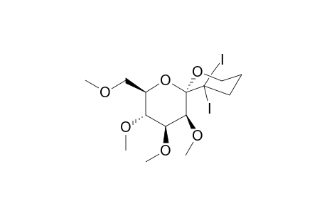 1,5-ANHYDRO-4,4-DIIODO-2,3,4-TRIDEOXY-6,7,8,10-TETRA-O-METHYL-ALPHA-D-MANNO-DEC-5-ULOPYRANOSIDE