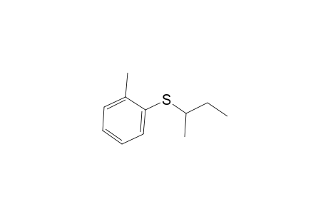 Benzene, 1-methyl-2-[(1-methylpropyl)thio]-