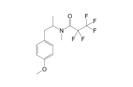 N-Methyl-4-methoxyamphetamine PFP