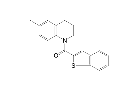 1-[(benzo[b]thien-2-yl)carbonyl]-6-methyl-1,2,3,4-tetrahydroquinoline