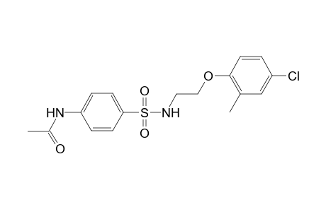 N-[4-(([2-(4-Chloro-2-methylphenoxy)ethyl]amino)sulfonyl)phenyl]acetamide