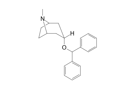 8-Azabicyclo[3.2.1]octane, 3-(diphenylmethoxy)-8-methyl-, endo-
