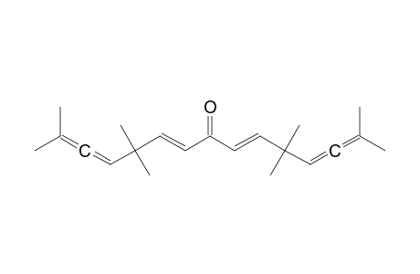 Pentadeca-2,3,6,9,12,13-hexaen-8-one, 2,5,5,11,11,14-hexamethyl-