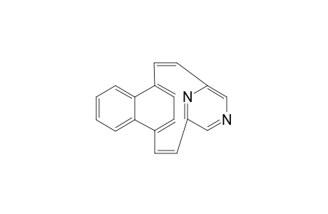 [2](1,4)Naphthaleno[2](2,6)pyrazinophane-1,11-diene