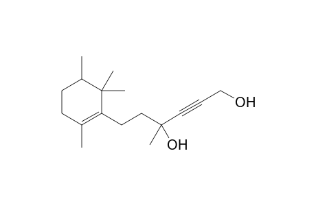 4-Methyl-6-(2,5,6,6-tetramethyl-1-cyclohexenyl)-2-hexyne-1,4-diol