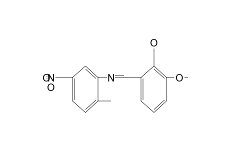 2-methoxy-6-[N-(5-nitro-o-tolyl)formimidoyl]phenol