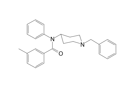 3-Methyl-N-(1-phenylmethylpiperidin-4-yl)-N-phenylbenzamide