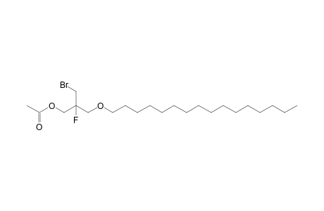 1-Acetoxy-3-bromo-2-fluoro-2-(hexadecyloxymethyl)propane