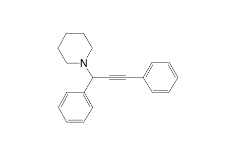 1-(1,3-diphenylprop-2-ynyl)piperidine