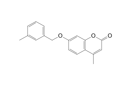 4-Methyl-7-(3-methylbenzyl)oxy-coumarin