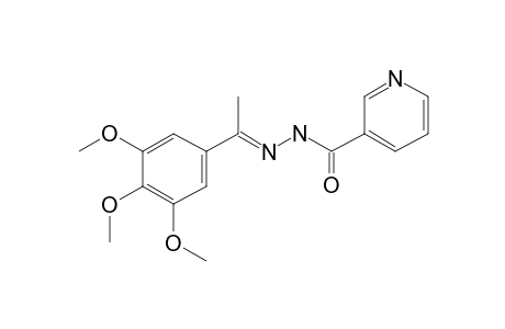 3',4',5'-Trimethoxyacetophenone nicotinoylhydrazone