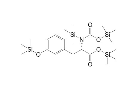 L-Tyrosin-carbamic acid 4TMS