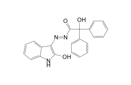 1H-indol-2-ol, 3-[(E)-(hydroxydiphenylacetyl)azo]-