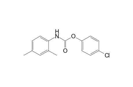 2,4-dimethylcarbanilic acid, p-chlorophenyl ester
