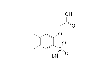 [(2-sulfamoyl-4,5-xylyl)oxy]acetic acid