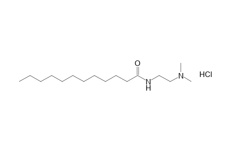 N-[2-(dimethylamino)ethyl]dodecanamide, monohydrochloride