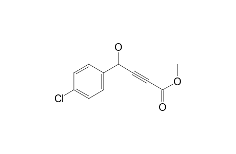 Methyl 4-(4-chlorophenyl)-4-hydroxybut-2-ynoate