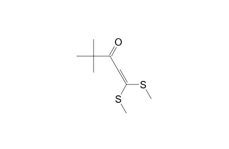 1,1-bis(methylthio)-4,4-dimethyl-1-penten-3-one