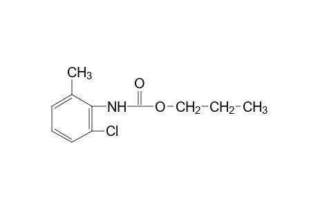 2-Chloro-6-methylcarbanilic acid, propyl ester