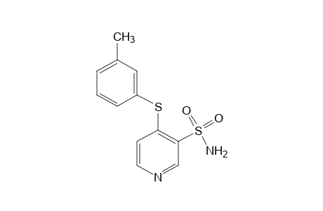 4-(m-tolylthio)-3-pyridinesulfonamide