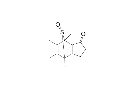 1,7,8,9-Tetramethyl-10-thiatricyclo[5.2.1.1.0(2,6)]dec-8-en-3-one 10-Oxide