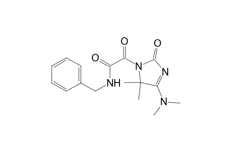 4-(Dimethylamino)-5,5-dimethyl-1-(N-benzyloxamoyl)-2H,5H-imidazol-2-one