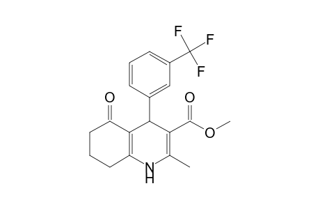 Methyl 2-methyl-5-oxo-4-[3-(trifluoromethyl)phenyl]-1,4,5,6,7,8-hexahydro-3-quinolinecarboxylate