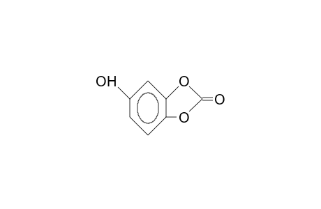 5-Hydroxy-1,3-benzdioxol-2-one