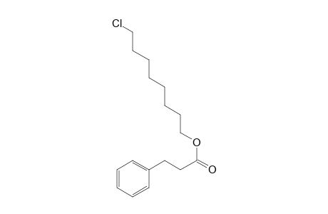 3-Phenylpropionic acid, 8-chlorooctyl ester