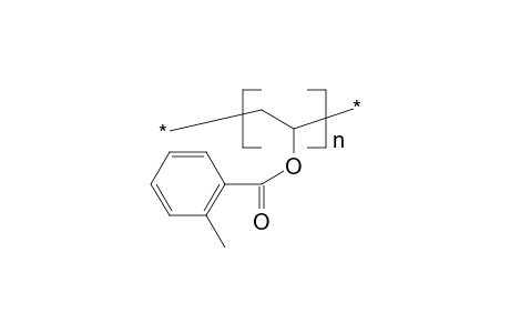 Poly(vinyl o-methylbenzoate)