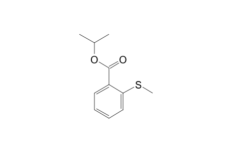 Benzoic acid, 2-(methylthio)-, isopropyl ester