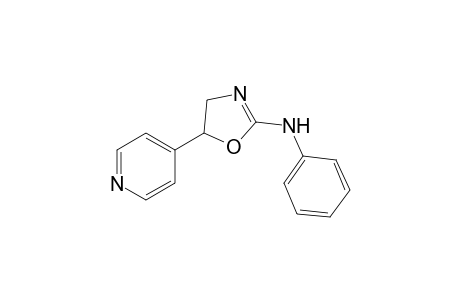 2-Anilino-5-(4-pyridyl)-2-oxazoline