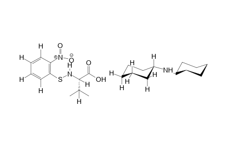 N-(o-Nitrophenylthio)-L-valine dicyclohexylamine salt