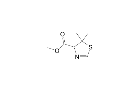 4-Thiazolecarboxylic acid, 4,5-dihydro-5,5-dimethyl-, methyl ester