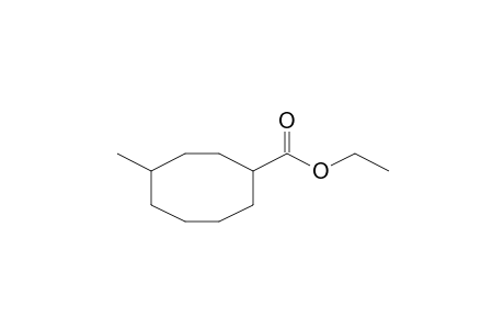 4-Methyl-1-cyclooctanecarboxylic acid ethyl ester