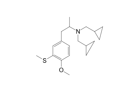 3-MT-4-MA N,N-bis(cyclopropylmethyl) II