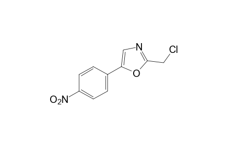 2-(chloromethyl)-5-(p-nitrophenyl)oxazole